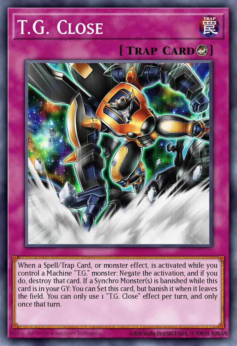 Card Image: T.G. Close