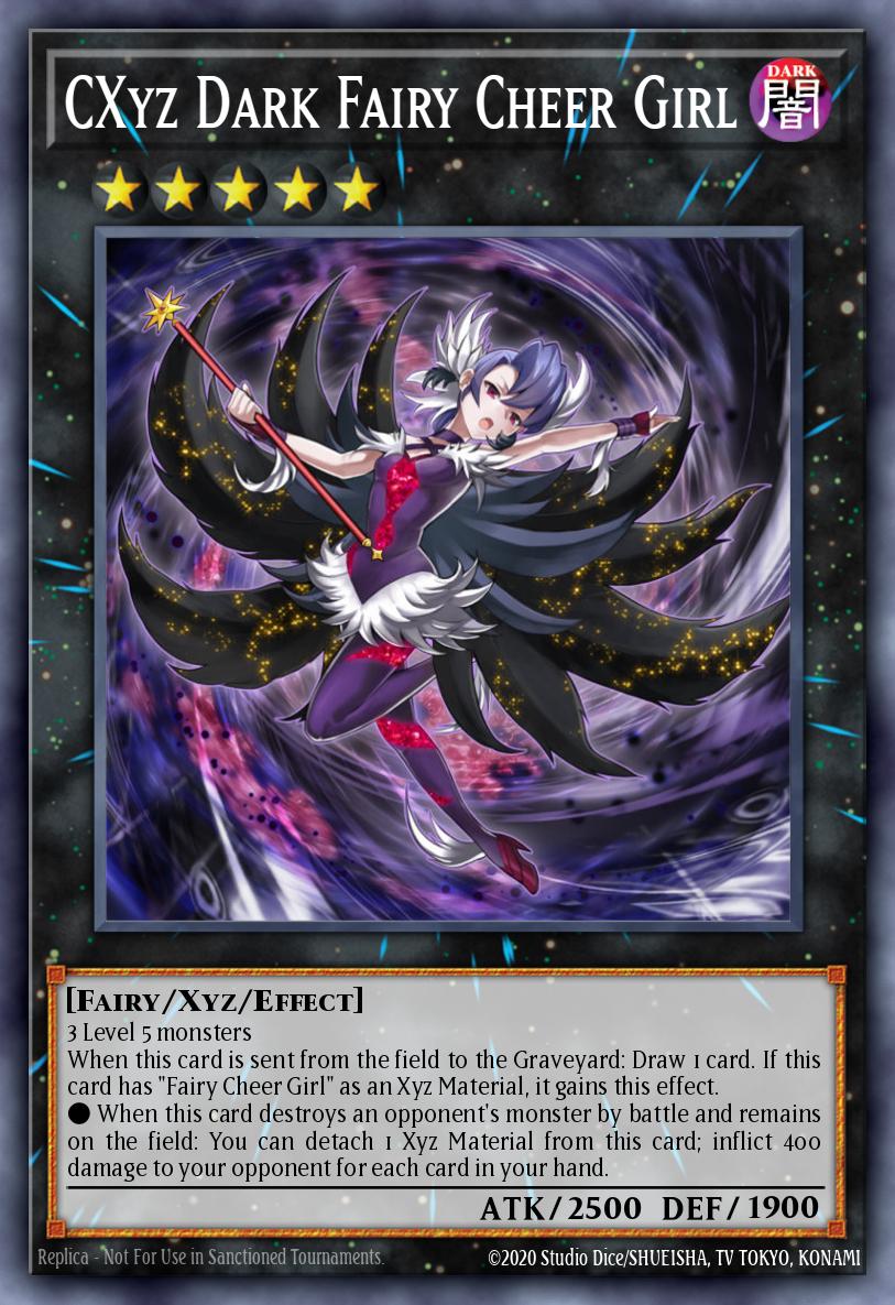 Card Image: CXyz Dark Fairy Cheer Girl