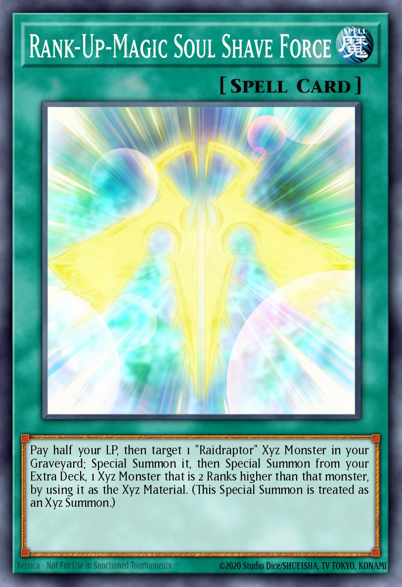 Card Image: Rank-Up-Magic Soul Shave Force