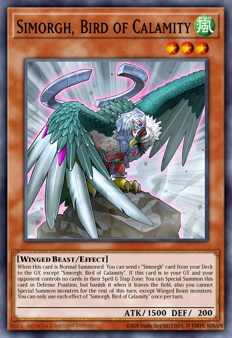 Card Image: Simorgh, Bird of Calamity