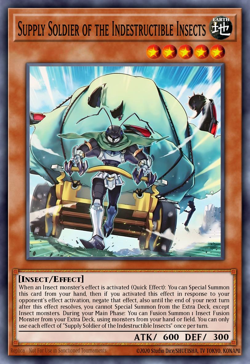 Card Image: Supply Soldier of the Indestructible Insects