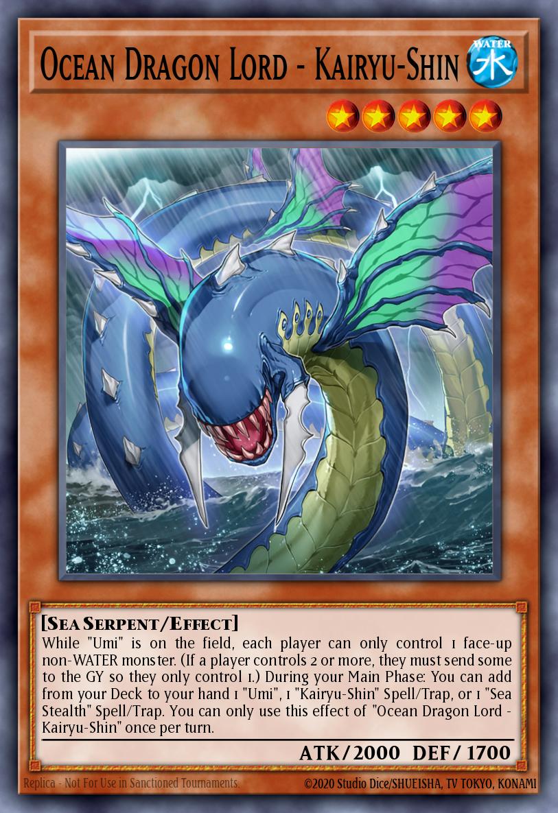Card Image: Ocean Dragon Lord - Kairyu-Shin