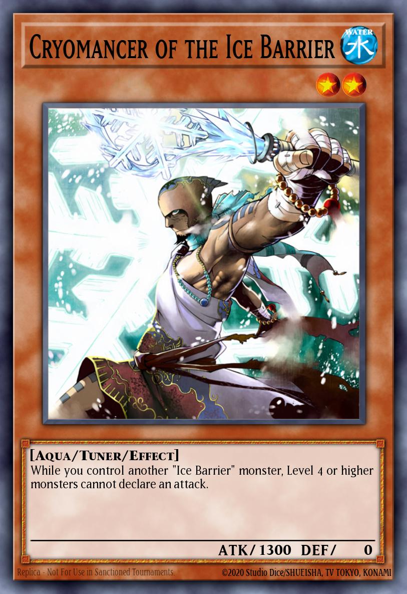 Card Image: Cryomancer of the Ice Barrier