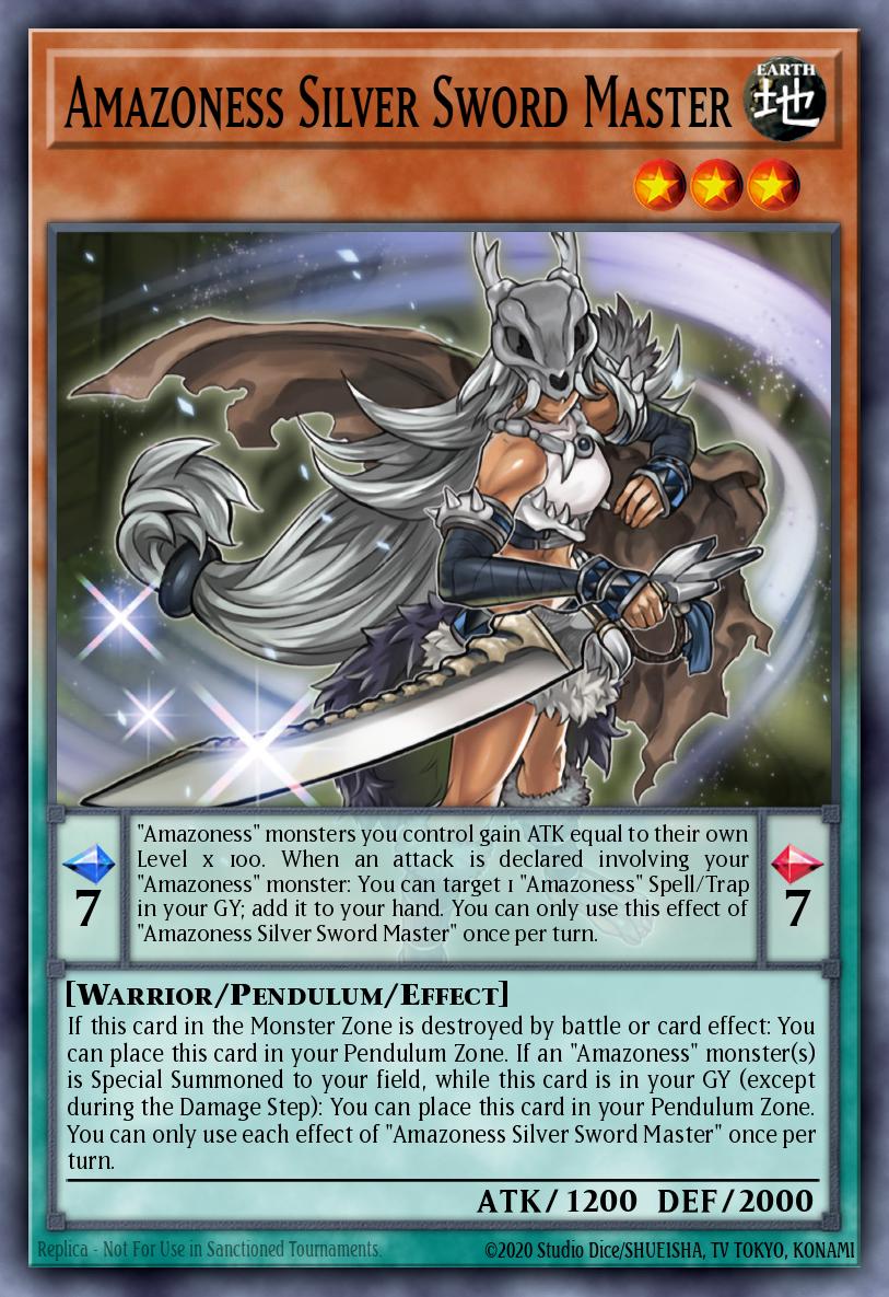 Card Image: Amazoness Silver Sword Master