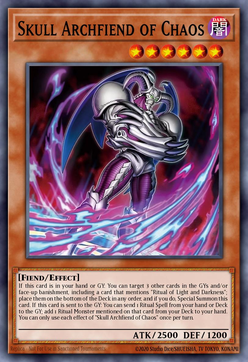 Card Image: Skull Archfiend of Chaos