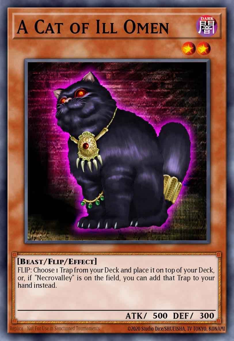 Card Image: A Cat of Ill Omen