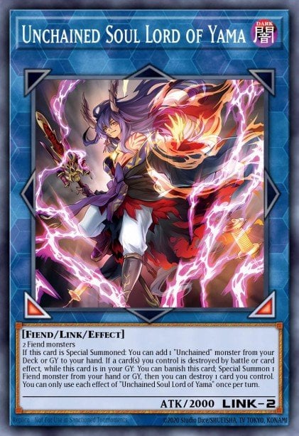 Card Image: Unchained Soul Lord of Yama
