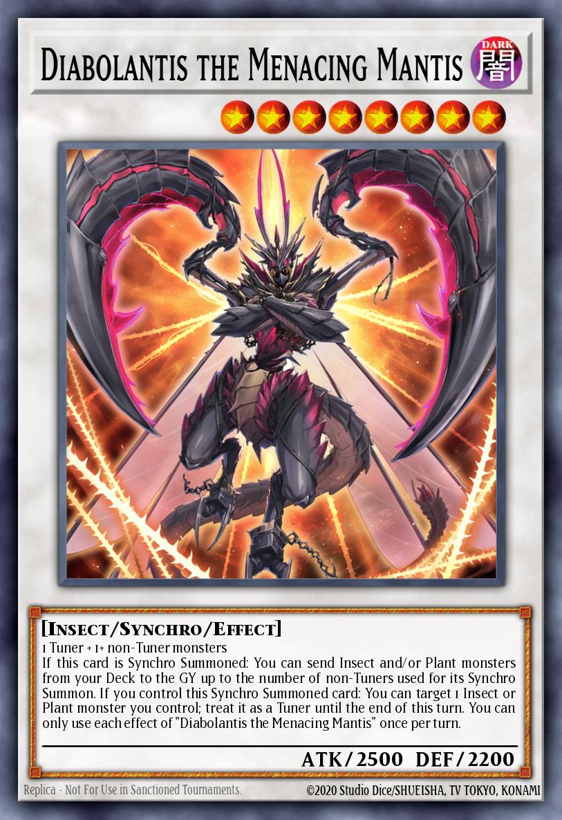 Card Image: Diabolantis the Menacing Mantis