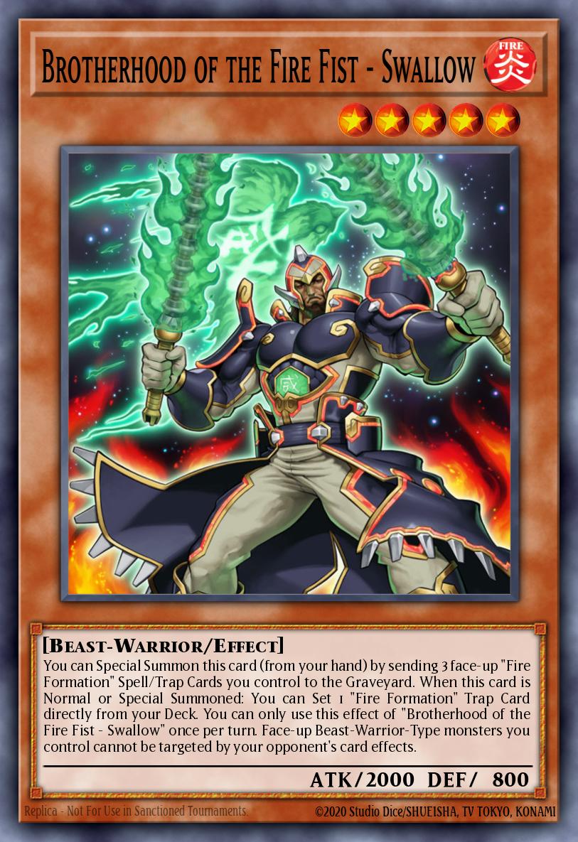 Card Image: Brotherhood of the Fire Fist - Swallow