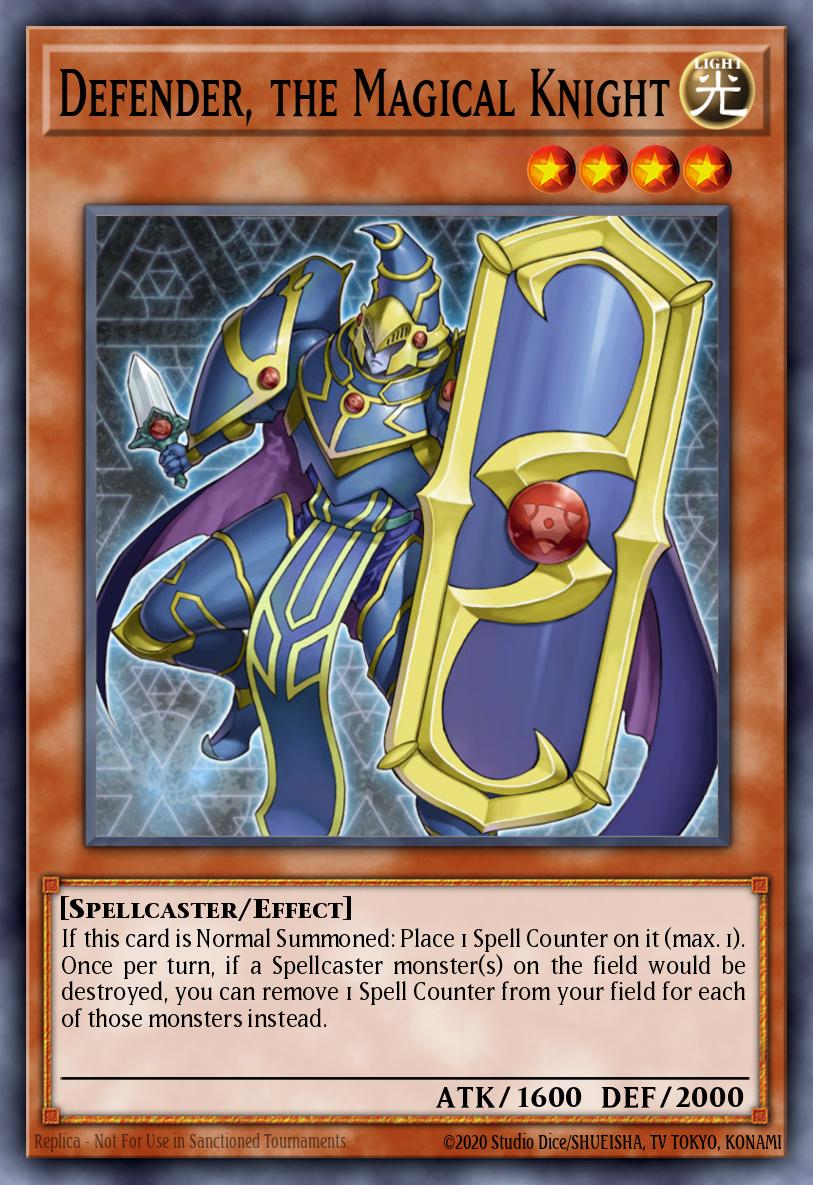 Card Image: Defender, the Magical Knight