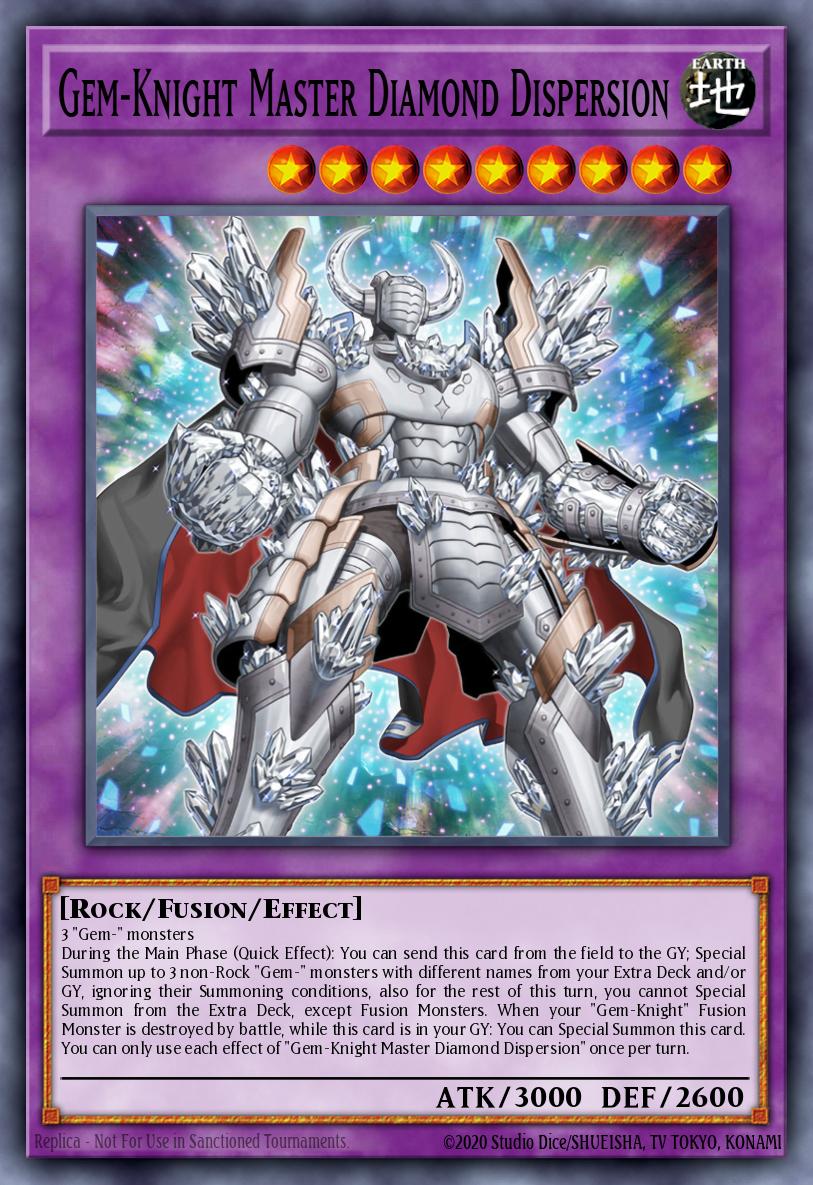 Card Image: Gem-Knight Master Diamond Dispersion