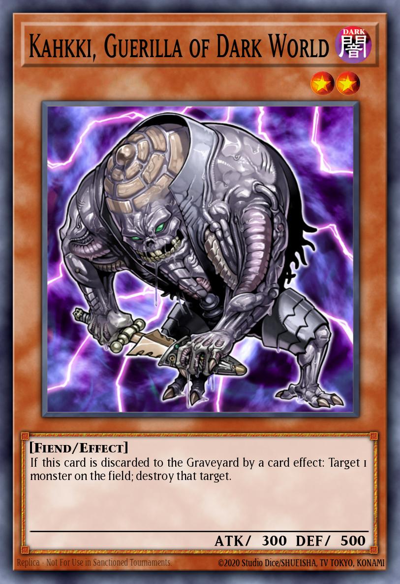 Card Image: Kahkki, Guerilla of Dark World