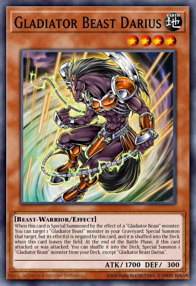 Card Image: Gladiator Beast Darius