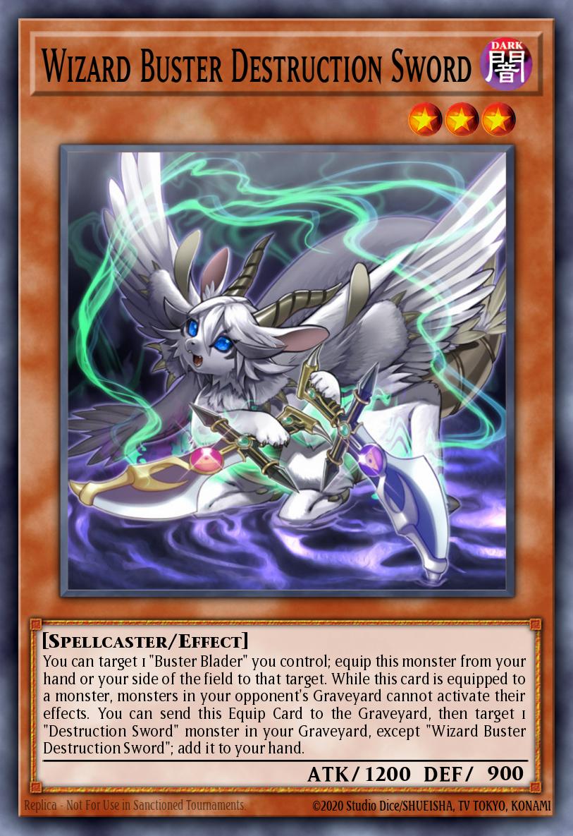 Card Image: Wizard Buster Destruction Sword