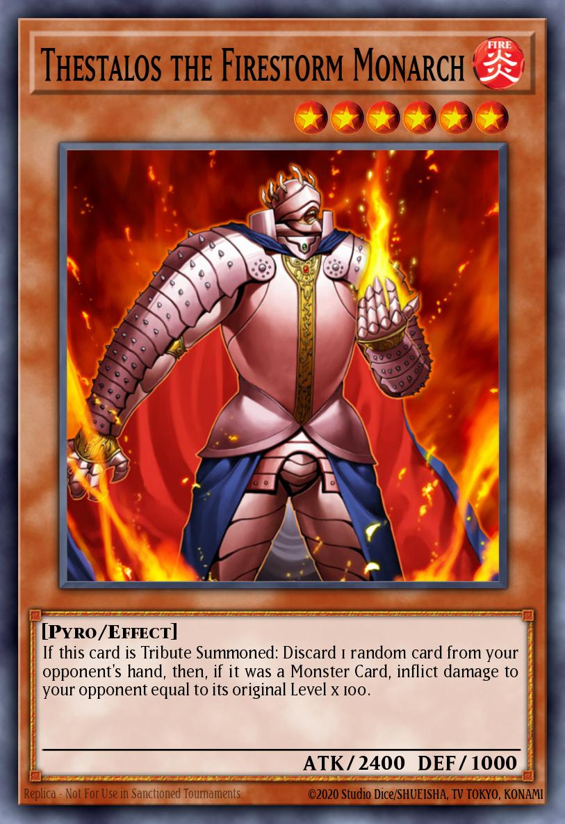 Card Image: Thestalos the Firestorm Monarch