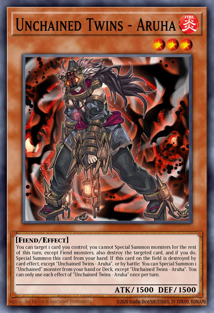 Card Image: Unchained Twins - Aruha