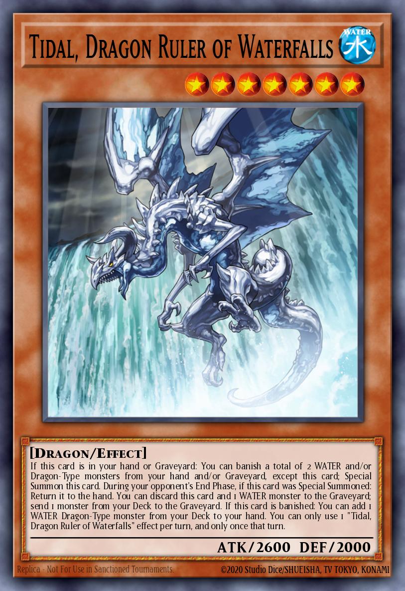 Card Image: Tidal, Dragon Ruler of Waterfalls