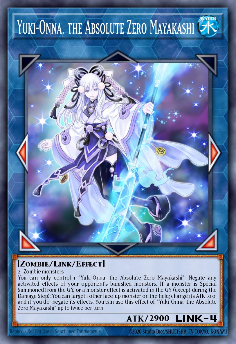 Card Image: Yuki-Onna, the Absolute Zero Mayakashi