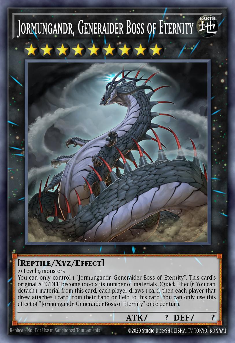 Card Image: Jormungandr, Generaider Boss of Eternity