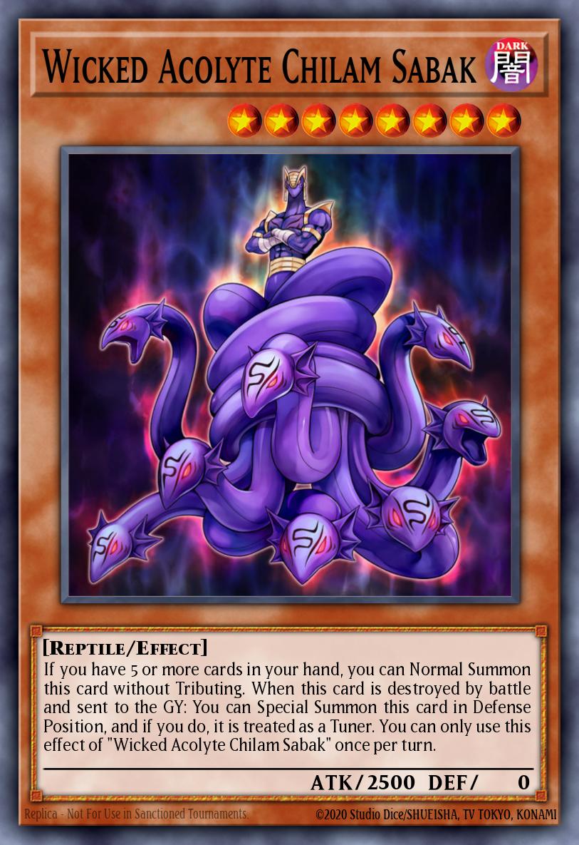Card Image: Wicked Acolyte Chilam Sabak