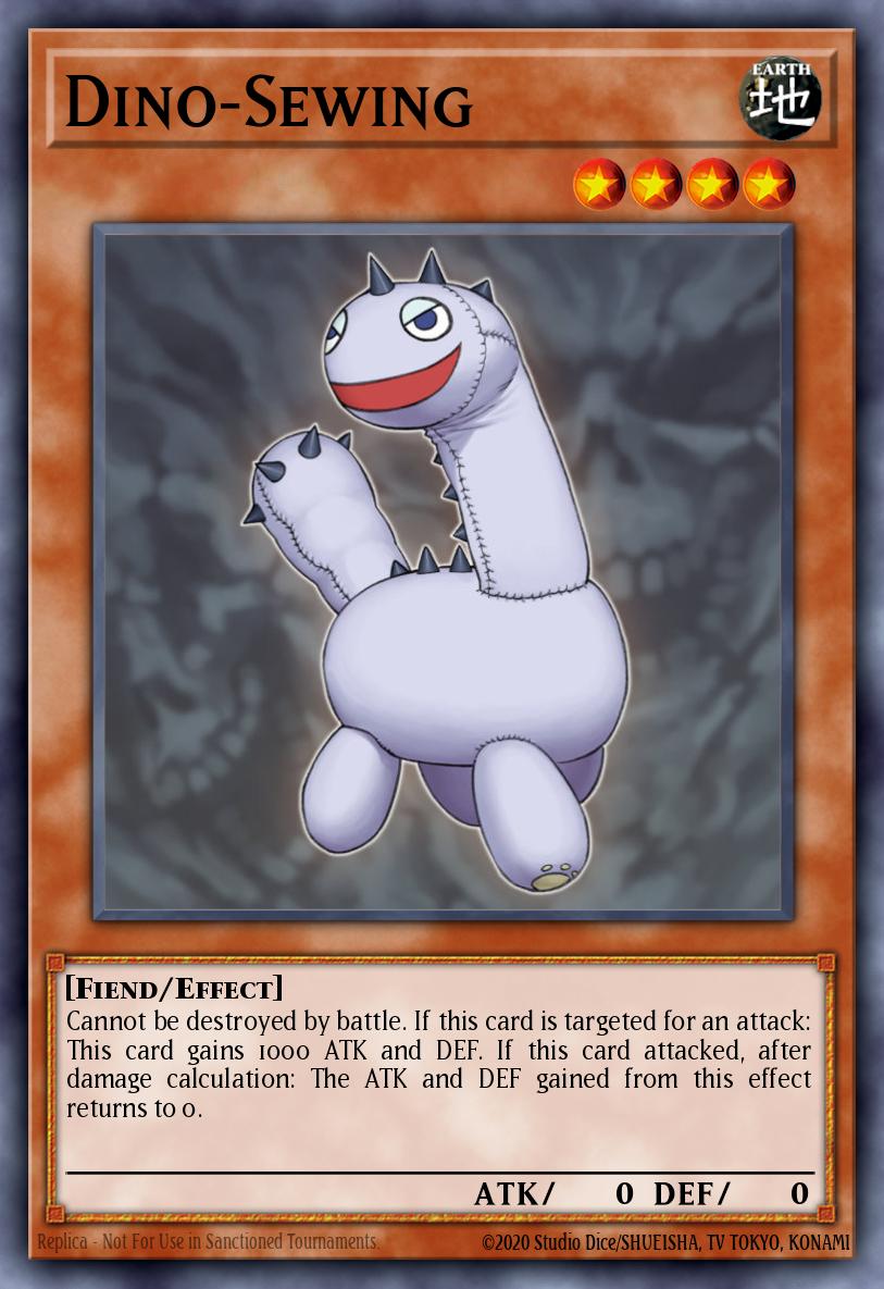 Card Image: Dino-Sewing