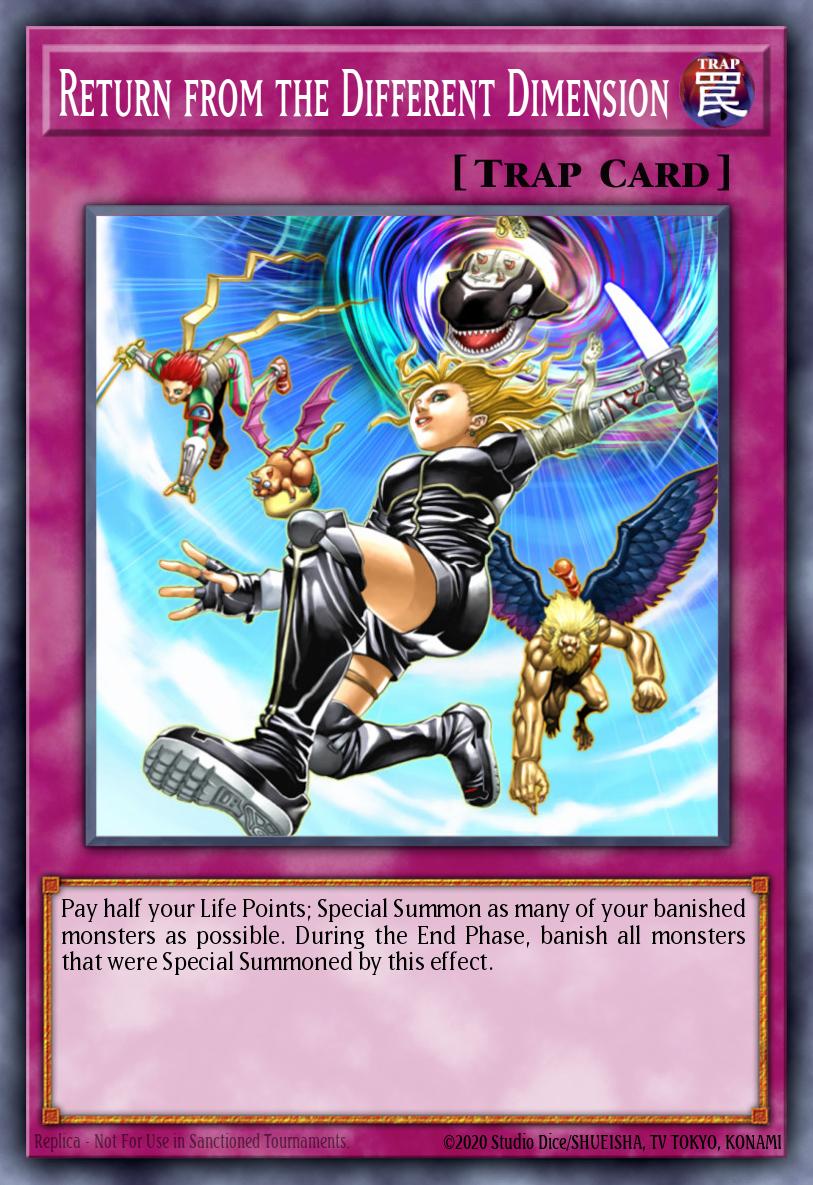 Card Image: Return from the Different Dimension