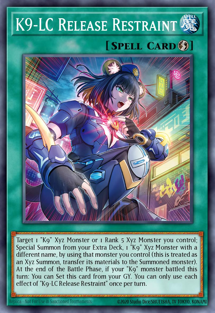 Card Image: K9-LC Release Restraint