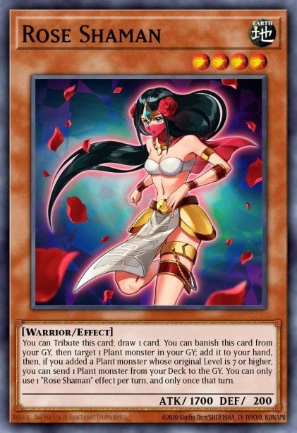 Card Image: Rose Shaman