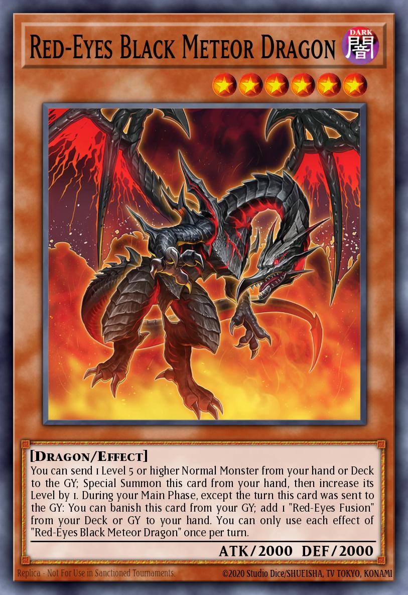 Card Image: Red-Eyes Black Meteor Dragon
