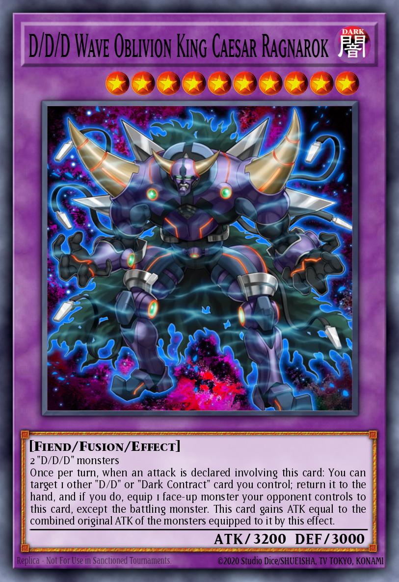 Card Image: D/D/D Wave Oblivion King Caesar Ragnarok