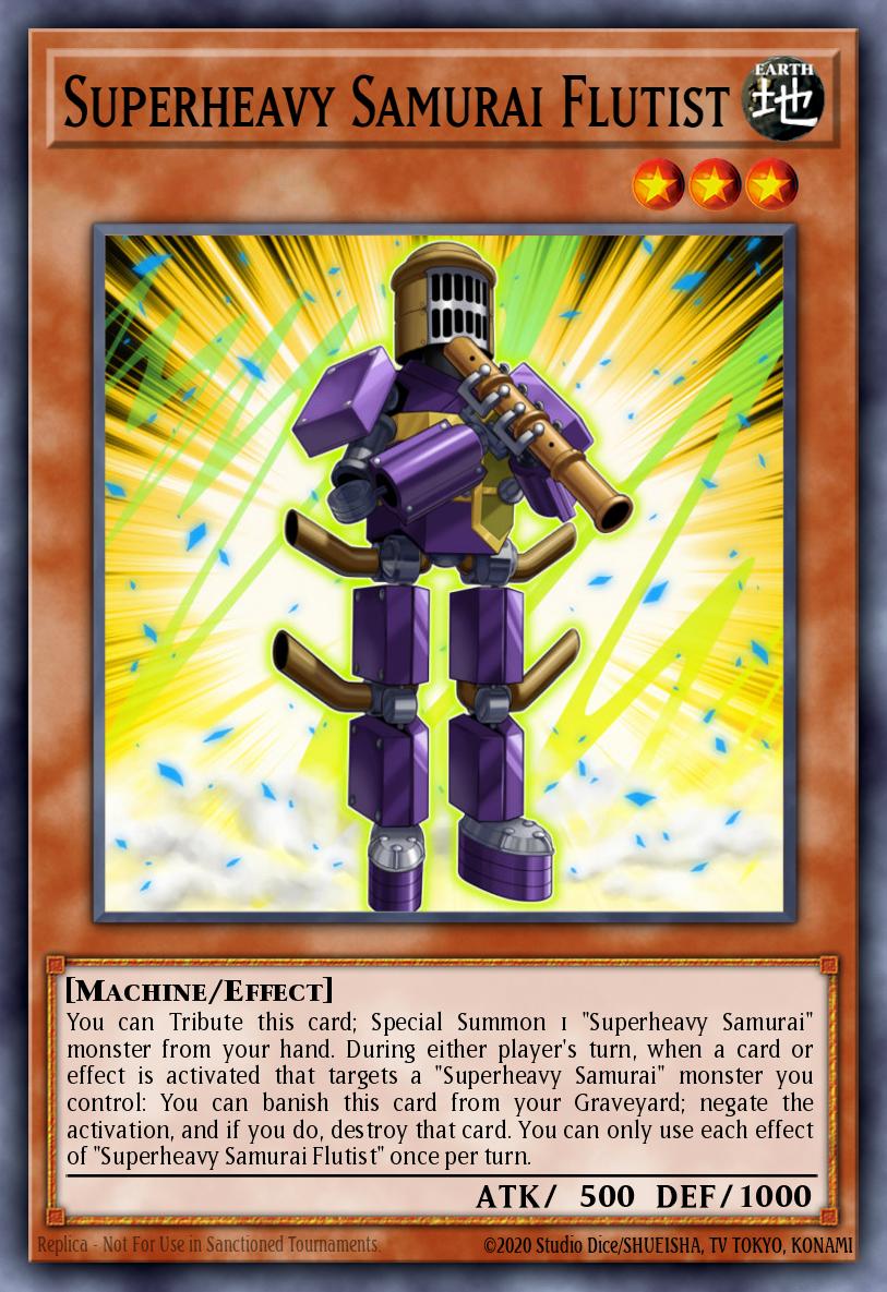 Card Image: Superheavy Samurai Flutist