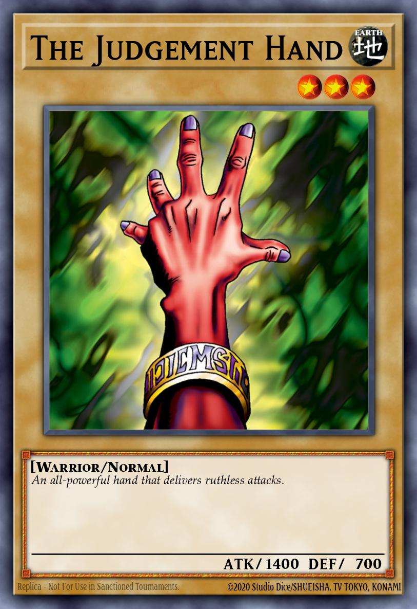 Card Image: The Judgement Hand