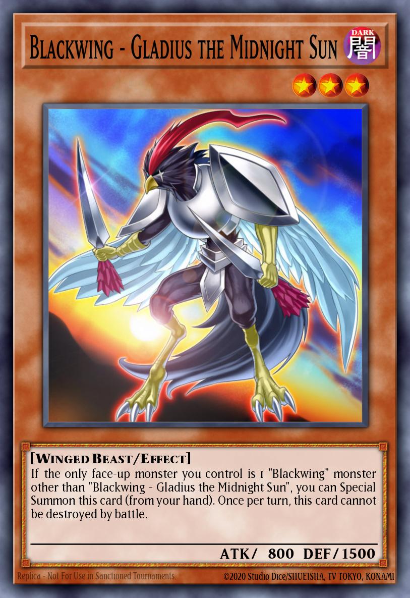 Card Image: Blackwing - Gladius the Midnight Sun