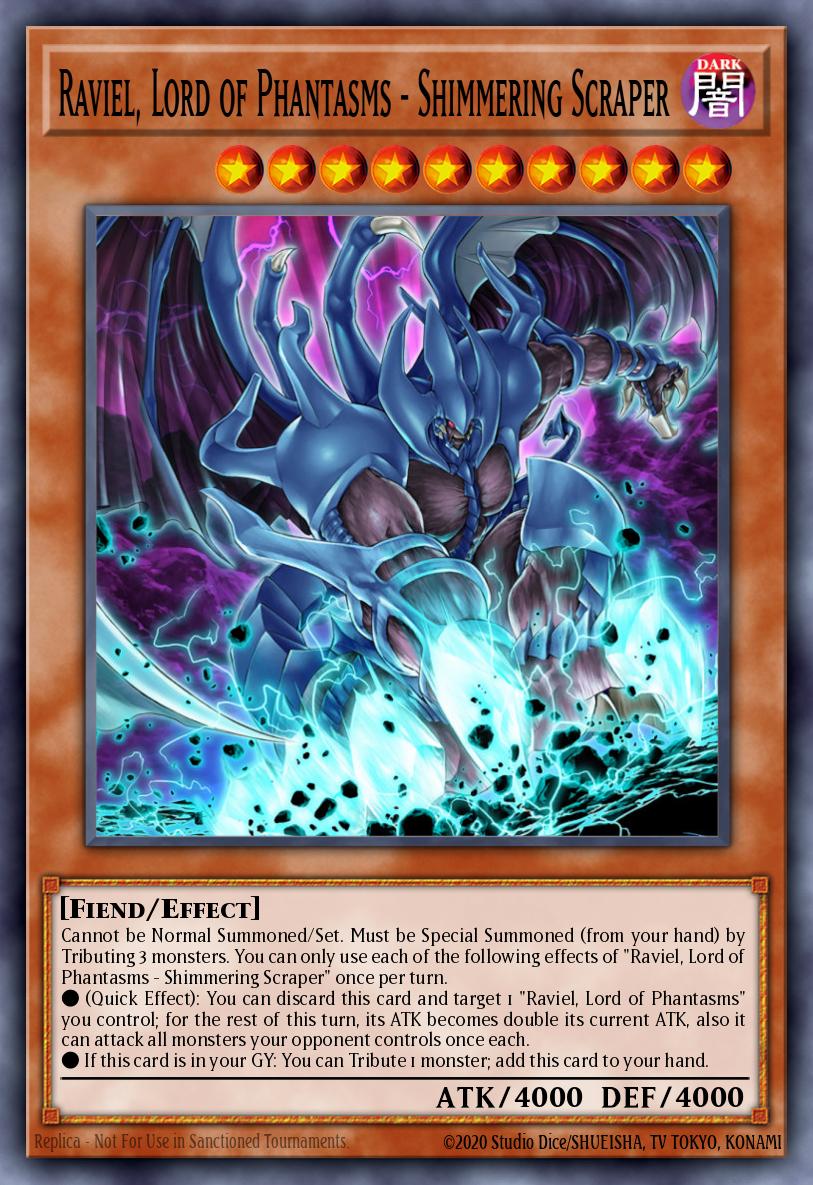 Card Image: Raviel, Lord of Phantasms - Shimmering Scraper