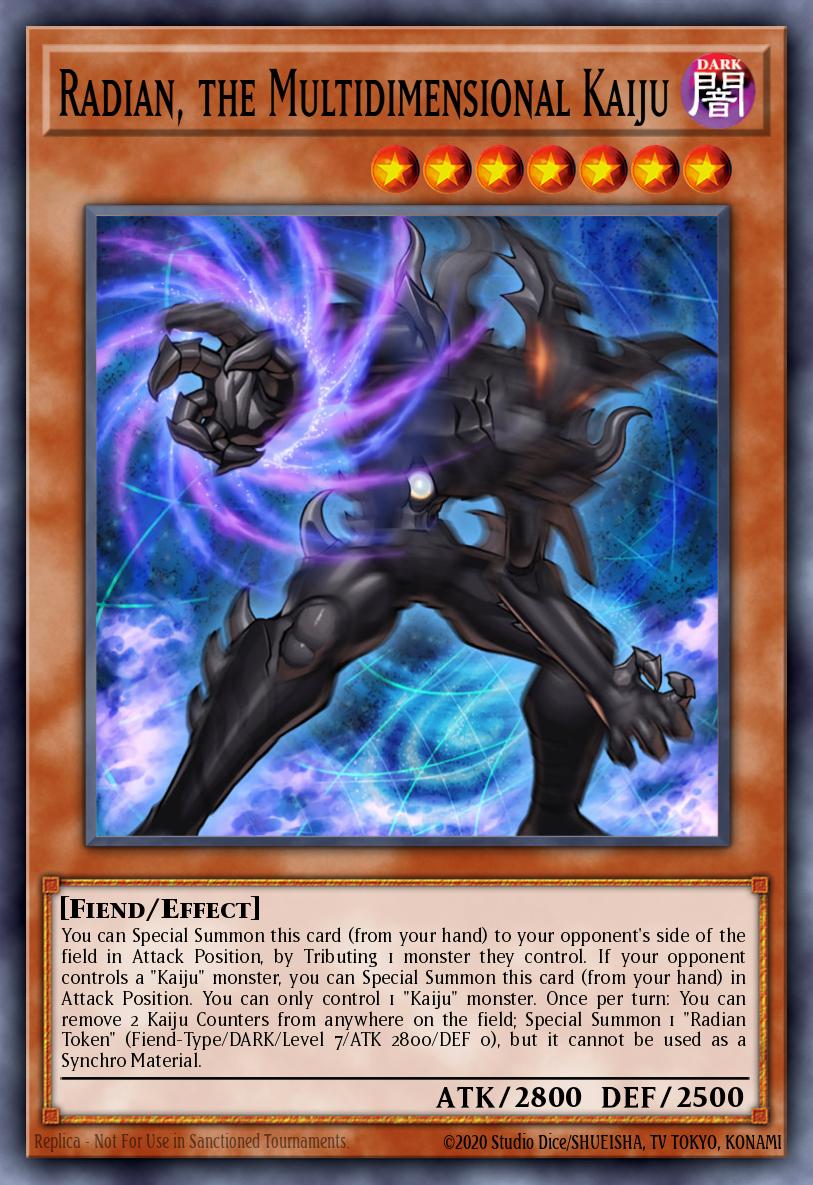 Card Image: Radian, the Multidimensional Kaiju