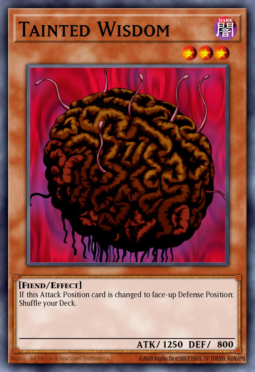 Card Image: Tainted Wisdom