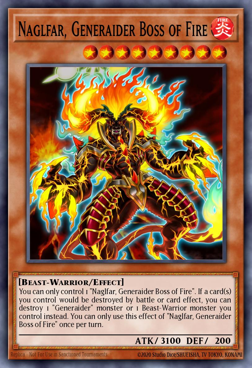 Card Image: Naglfar, Generaider Boss of Fire