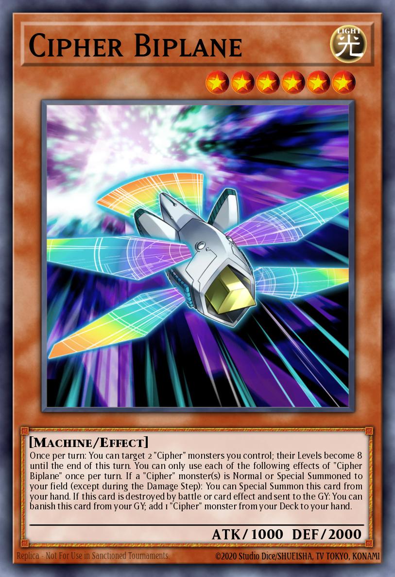 Card Image: Cipher Biplane