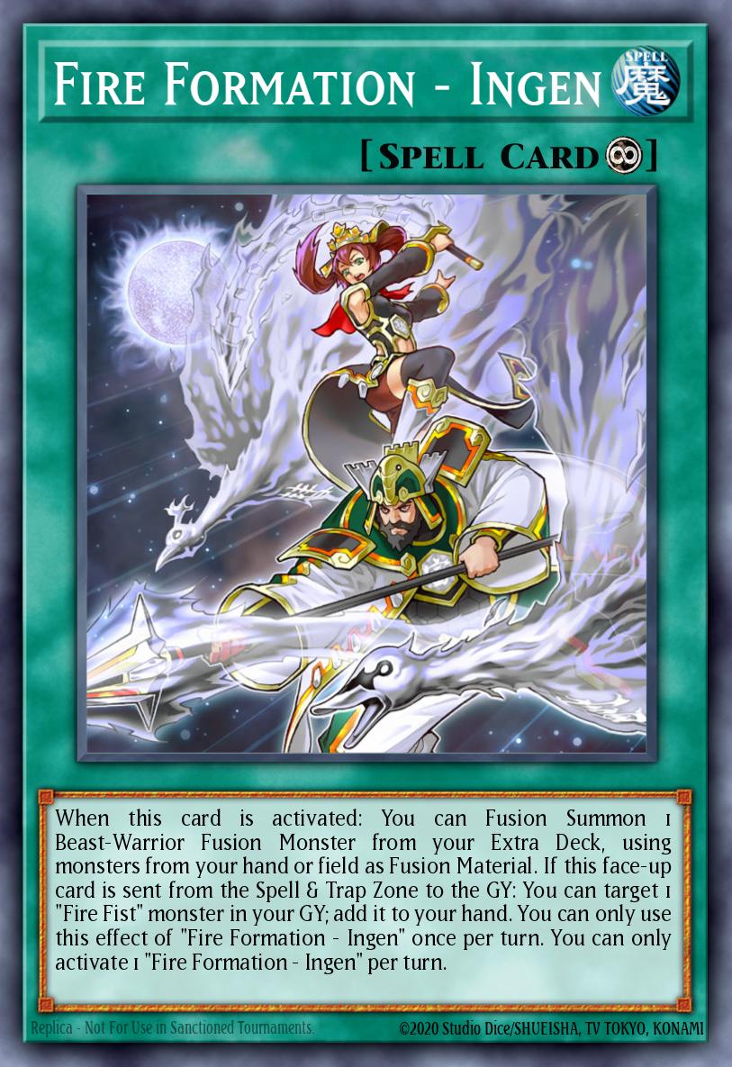 Card Image: Fire Formation - Ingen
