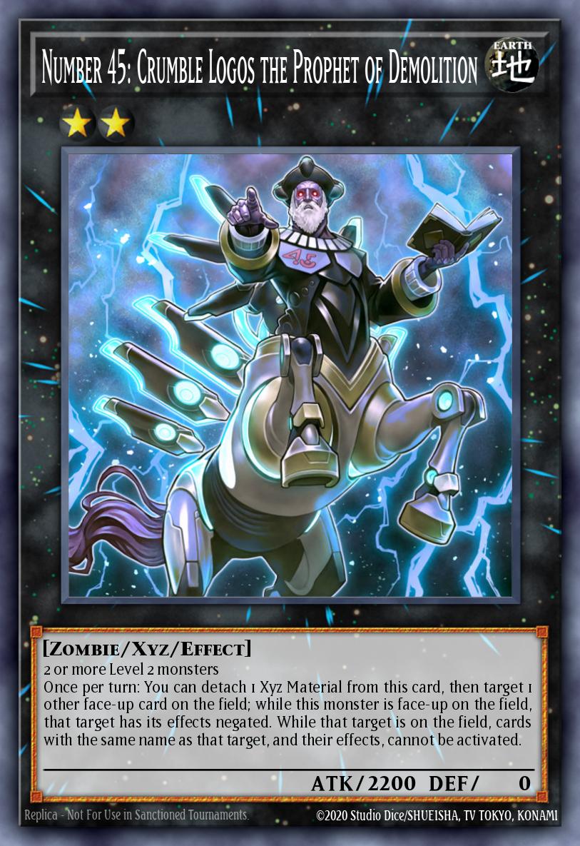 Card Image: Number 45: Crumble Logos the Prophet of Demolition