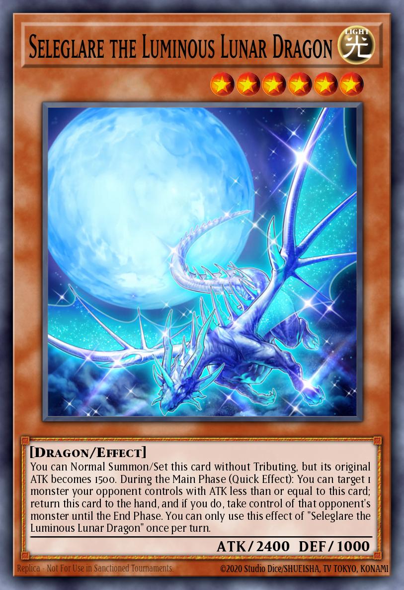 Card Image: Seleglare the Luminous Lunar Dragon