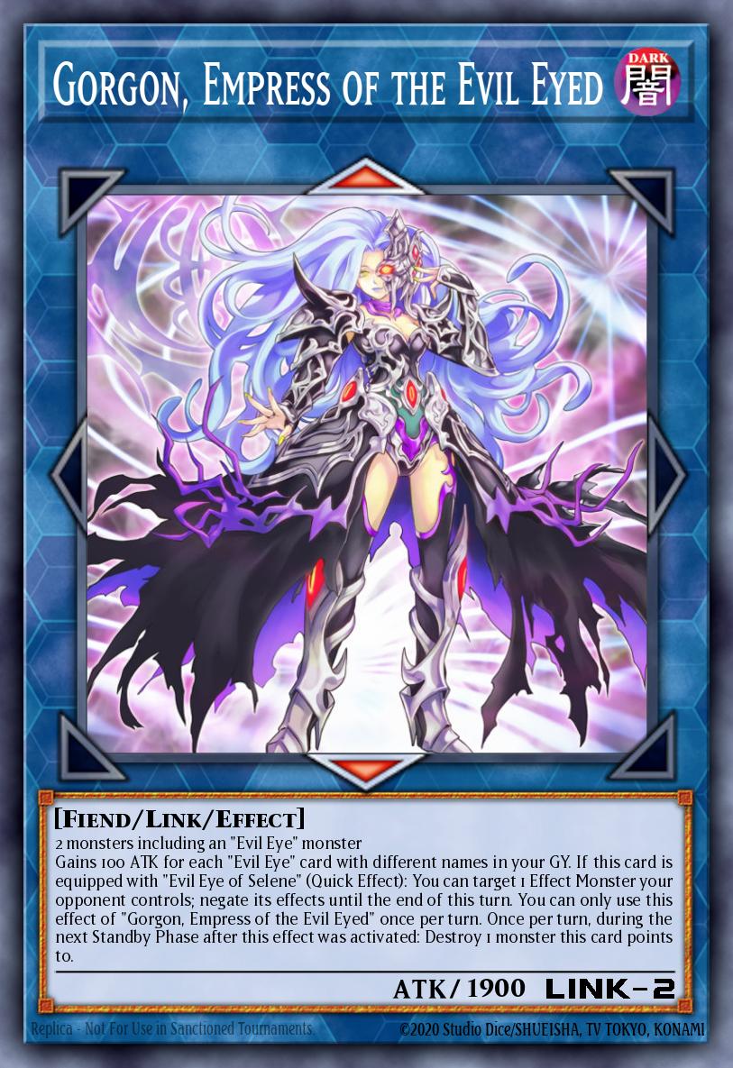 Card Image: Gorgon, Empress of the Evil Eyed