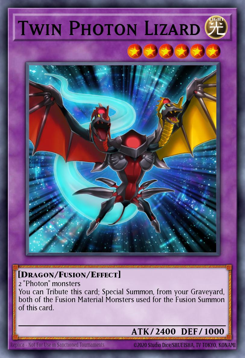 Card Image: Twin Photon Lizard