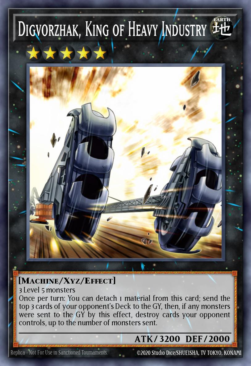 Card Image: Digvorzhak, King of Heavy Industry