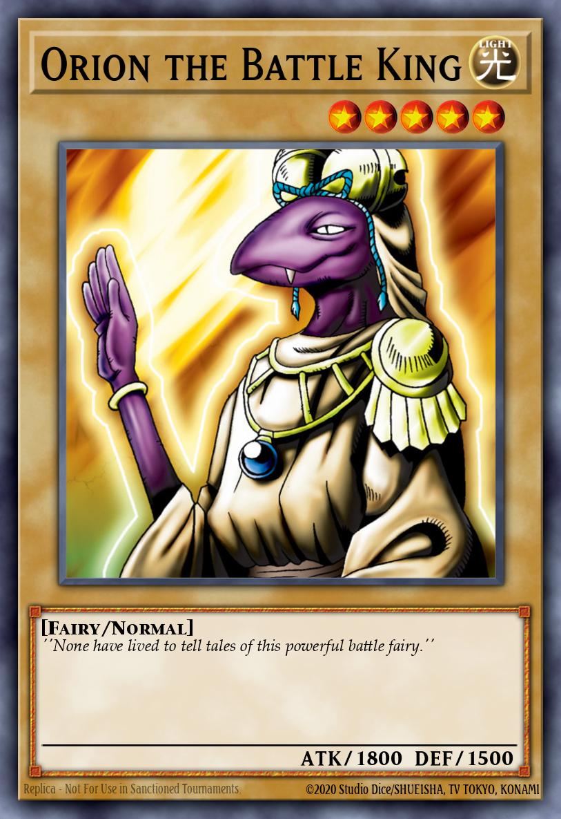 Card Image: Orion the Battle King