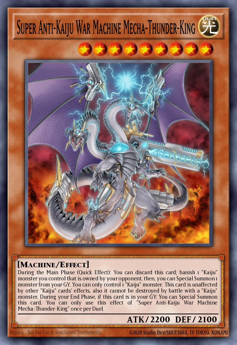 Card Image: Super Anti-Kaiju War Machine Mecha-Thunder-King