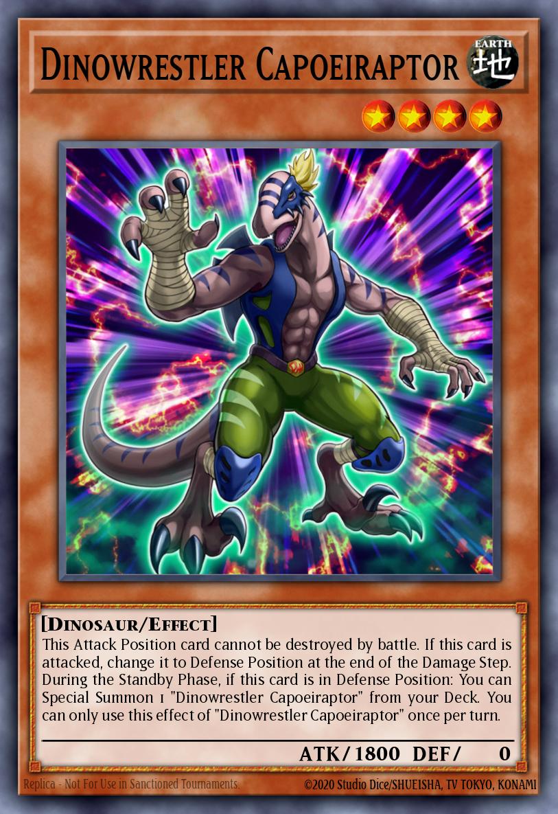 Card Image: Dinowrestler Capoeiraptor