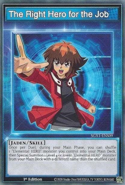 Card Image: The Right Hero for the Job