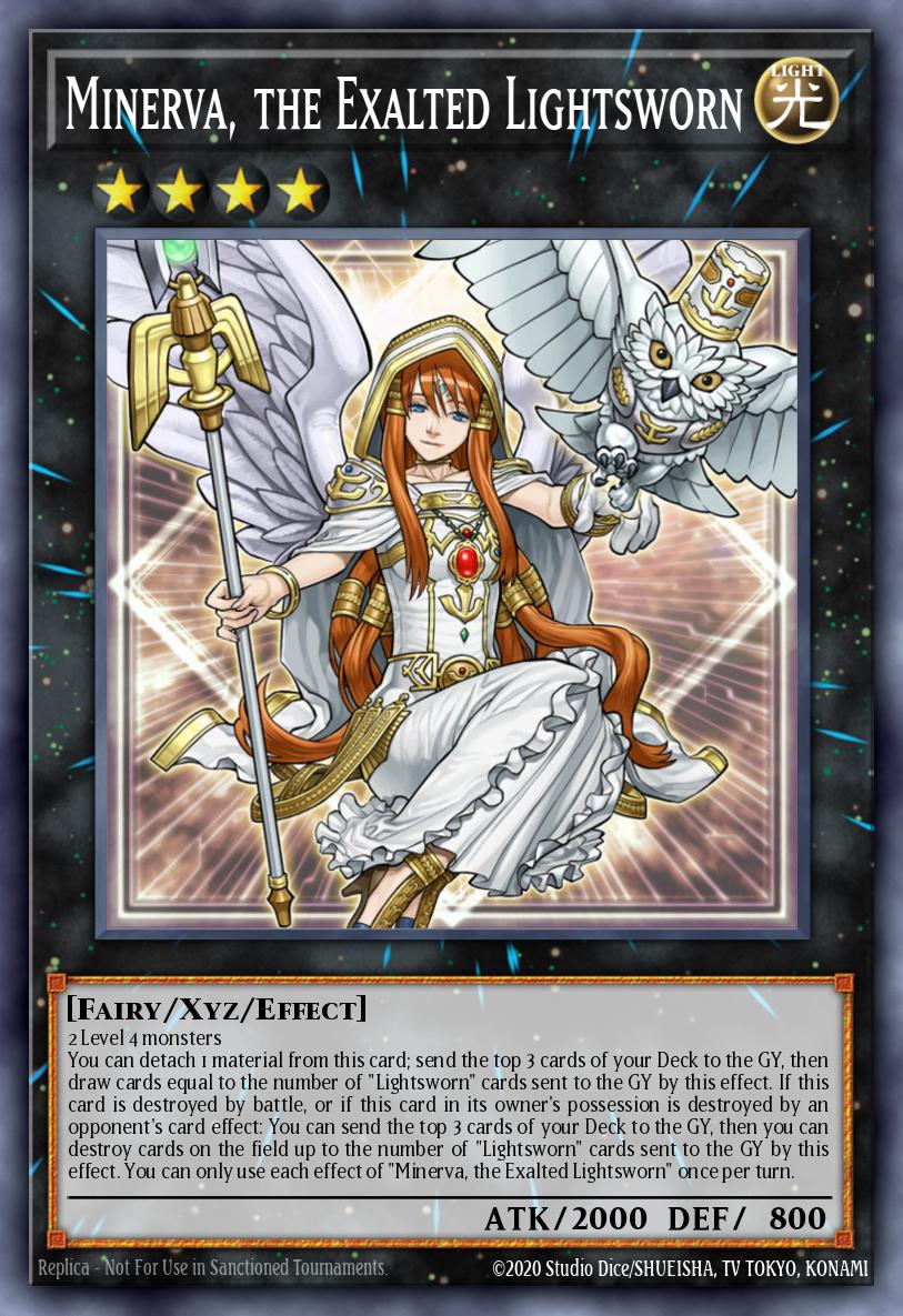 Card Image: Minerva, the Exalted Lightsworn