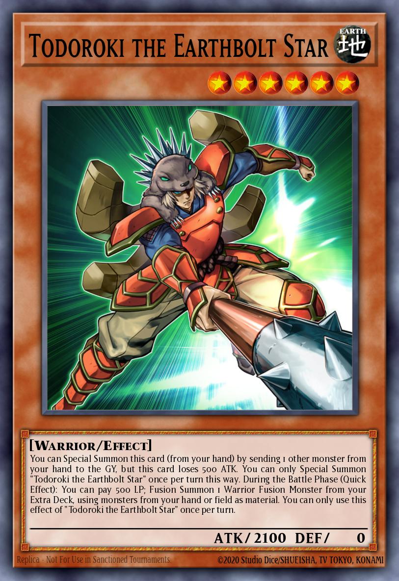 Card Image: Todoroki the Earthbolt Star